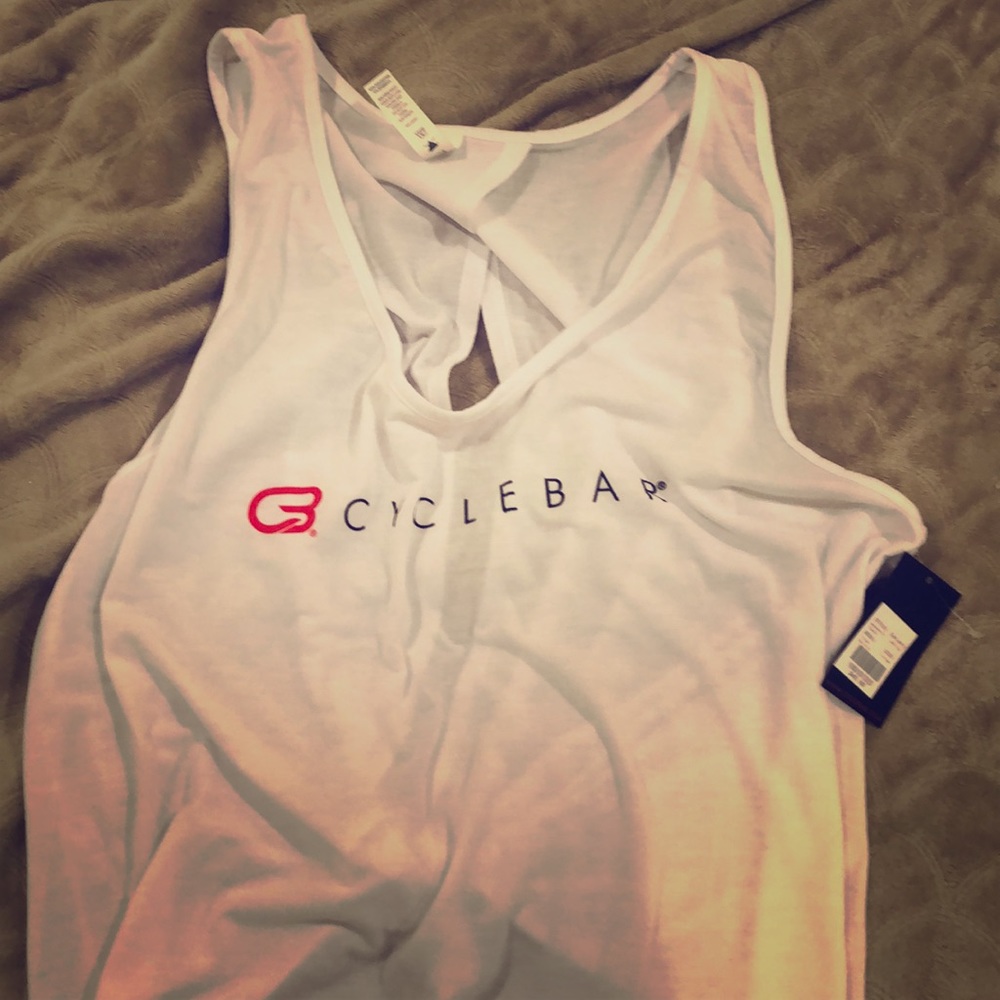 White CycleBar Tank